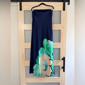 Significant Other Esme Strapless Floral Maxi Dress NWT Size US 12